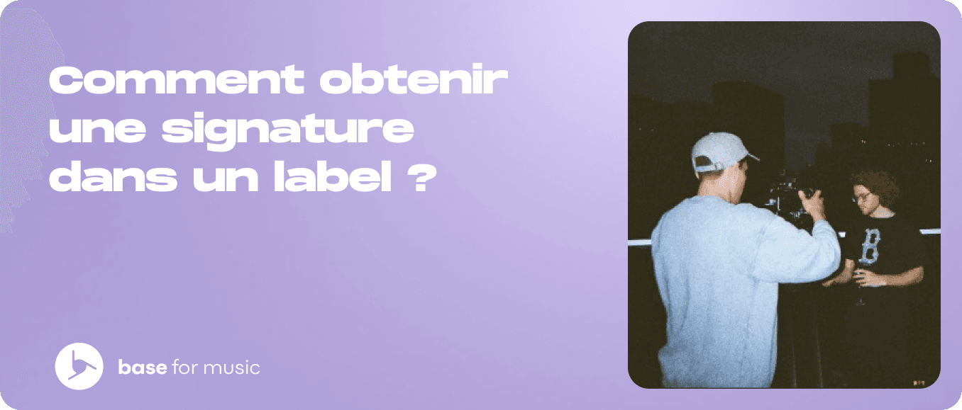 Comment obtenir une signature dans un label ?