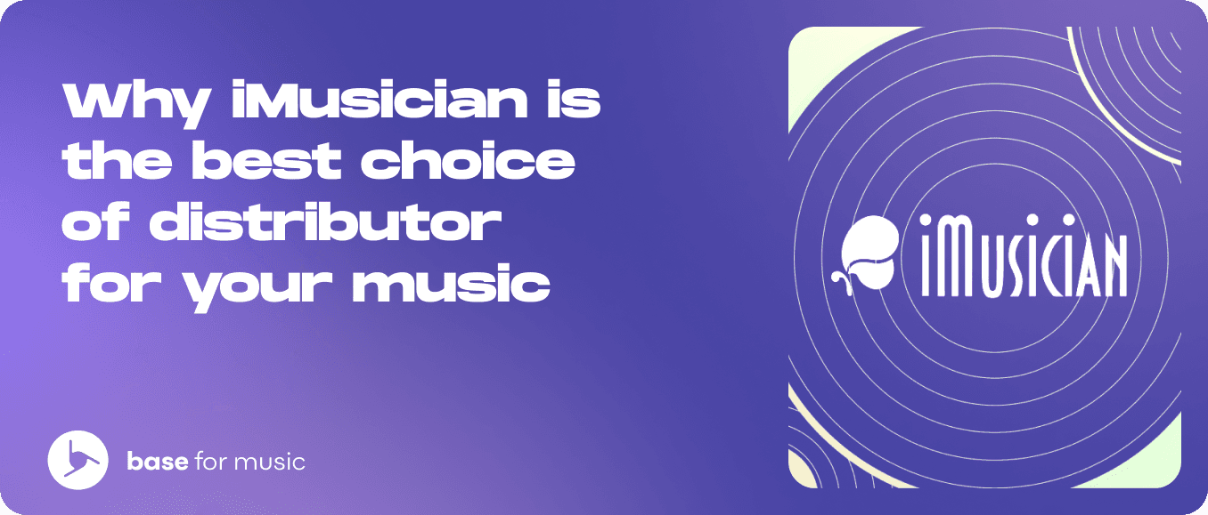 Why iMusician is the best choice of distributor for your music