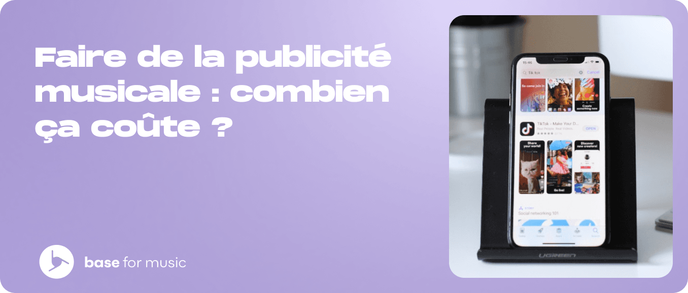 Faire de la publicité musicale : combien ça coûte ?